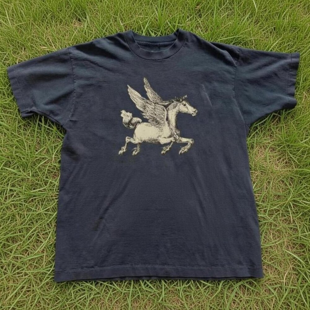 Pegasus Flying Horse Graphic T-Shirt